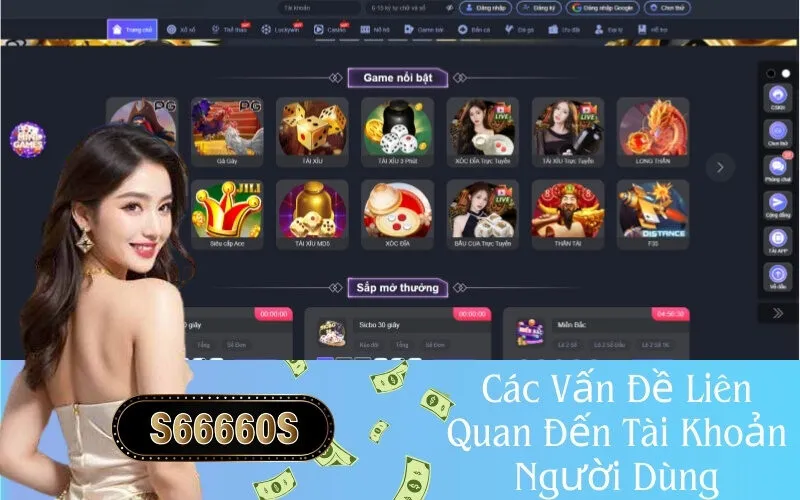Các Vấn Đề Liên Quan Đến Tài Khoản Người Dùng